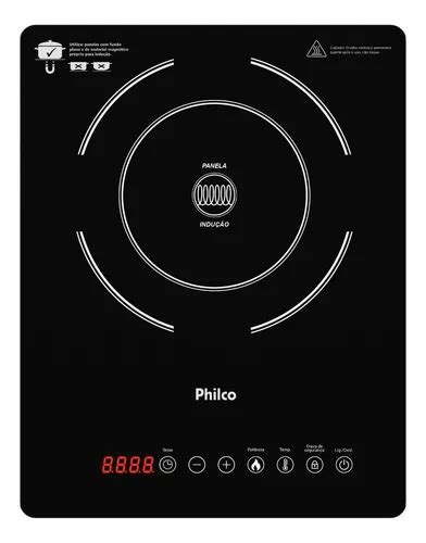 Fog O Cooktop Indu O Preto Philco Pct P V V Frete Gr Tis