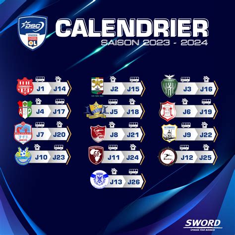 Calendrier As Dakar Sacr Coeur