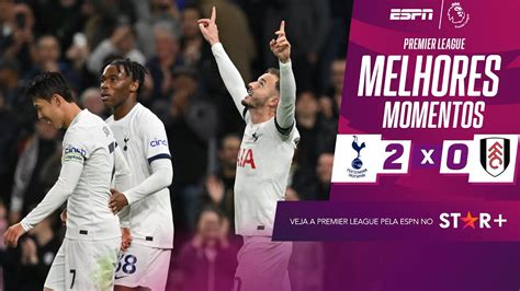 golaço de Son Tottenham bate o Fulham e reassume a ponta da