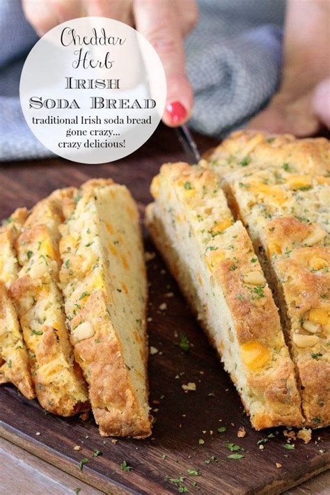 Cheddar Herb Savory Irish Soda Bread Recipe