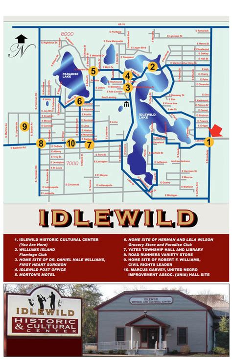 Idlewild Map 2024 - Otha Tressa