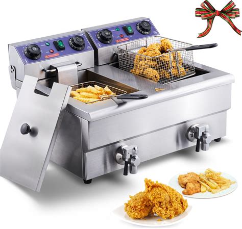 Bartscher Doppel Fritteuse SNACK IV A162812E Amazon de Küche