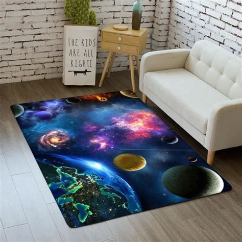 Galaxie Ciel Toil Tapis Salon Tapis Salle De Jeux Pour Enfants Tapis