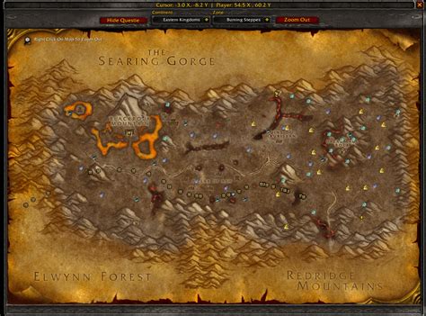 Flight Path To Burning Steppes Rclassicwow