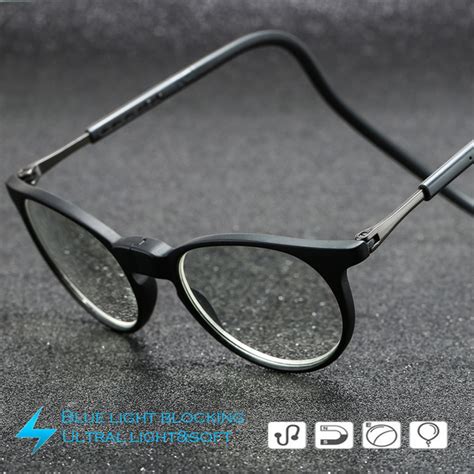 Comfortable Soft Tr Magnetic Absorption Hanging Neck Reading Glasses For Men And Women Wish