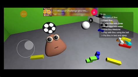 Hoje Agente Vai Jogar Bou Ou Pou Do Tinhoso O Jogo D Terror Do Pou