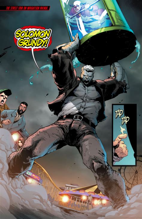 Red Hood And Artemis Vs Solomon Grundy Rebirth Comic Villains