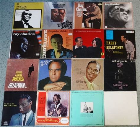 Nat King Cole Ray Charles Related Harry Belafonte Catawiki