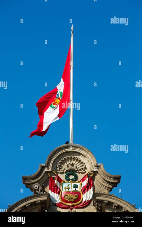 Lima Peru Flag