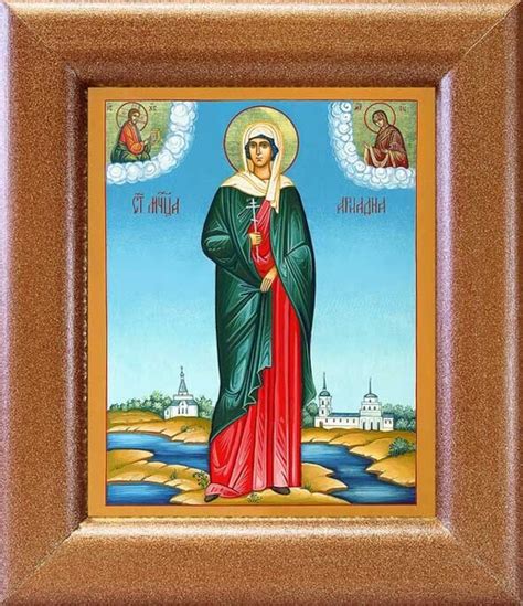Мученица Ариадна Промисская, Фригийская ростовая, икона в широкой рамке ...