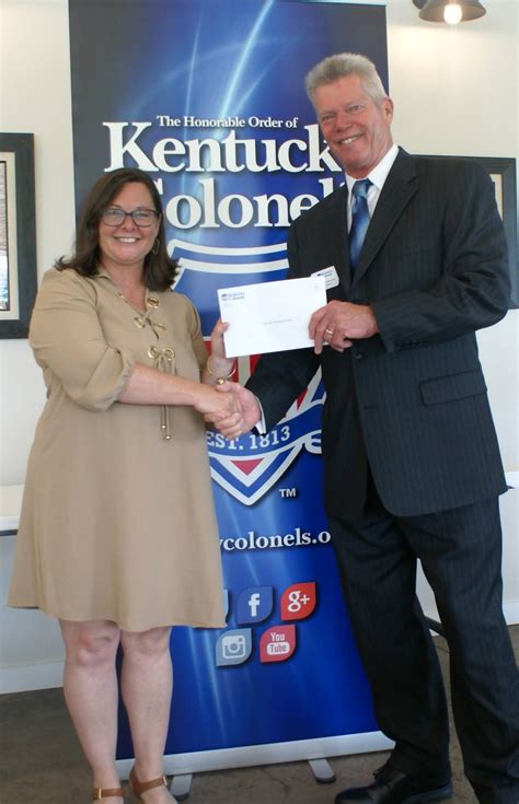 Henry Hosea House Receives Grant From The Honorable Order Of Kentucky