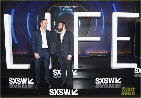 Ryan Reynolds And Jake Gyllenhaal Suit Up For Life Premiere At Sxsw