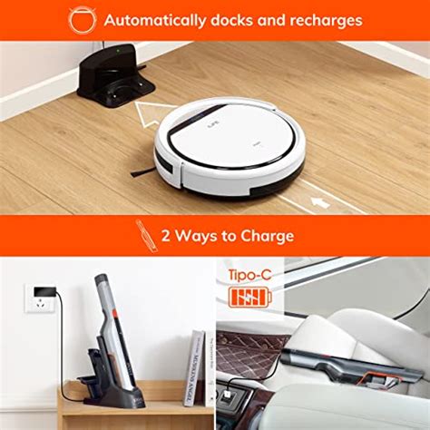 Ilife V S Pro Robot Vacuum Cleaner Tangle Free Suction Self Charging