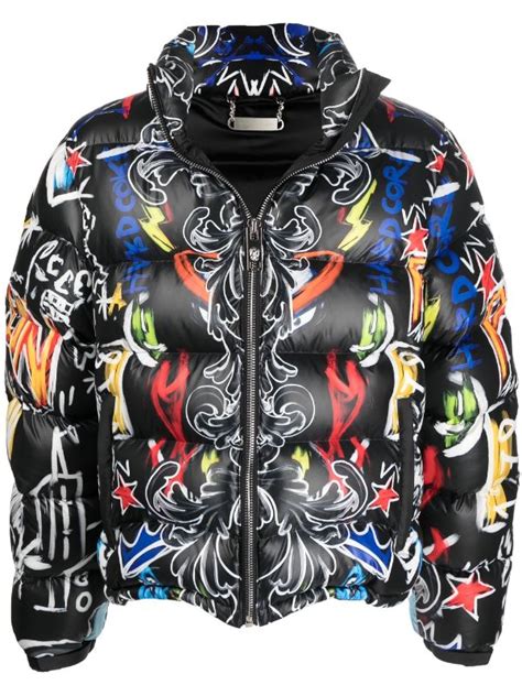 Pebish Gefallen Zylinder Philipp Plein Jacke Gl Nzend Besondere