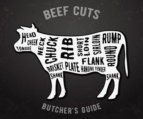 Meat Cuts Svg