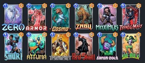 Marvel Snap Decks Melhores Decks Zabu Creo Gaming