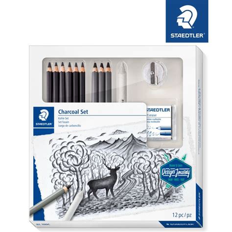 Staedtler Mars Lumograph Charcoal Set Lazada PH