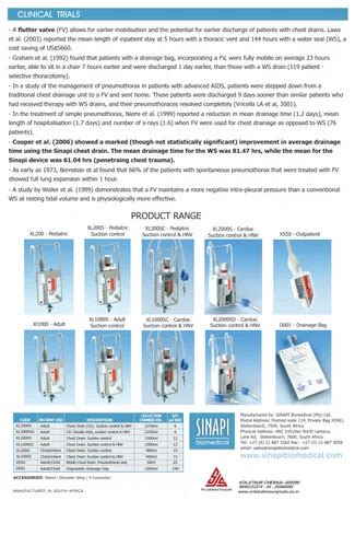 sinapi chest drain   price  chennai  sri lakshmi surgicals