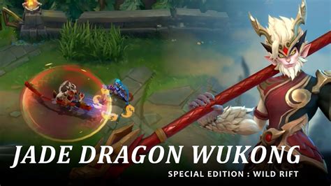 Jade Dragon Wukong Special Edition Wild Rift YouTube