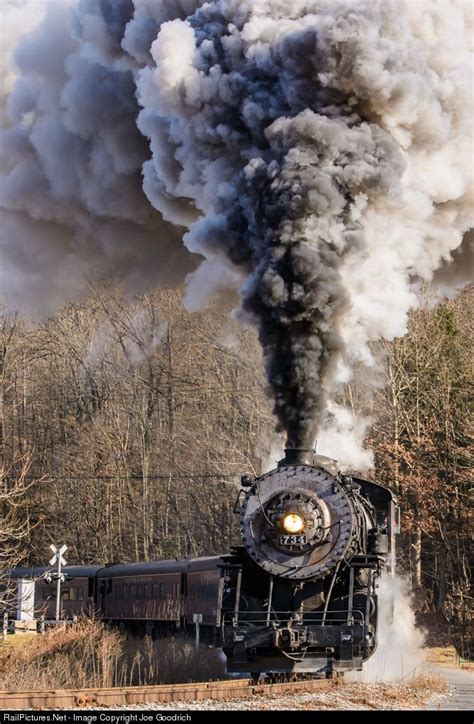 Discover The Power Of Black Wmsr 734 Steam Locomotive At Cumberland