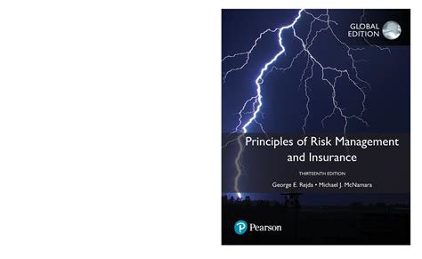 RISK AND Insurance GLOBAL EDITION Rejda McNamara Principles Of Risk