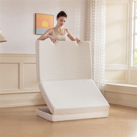 Mlily Folding Mattress Inch Twin Tri Fold Memory Foam Mattress