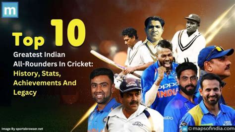 Top 10 Greatest Indian All-Rounders In Cricket History: Stats ...