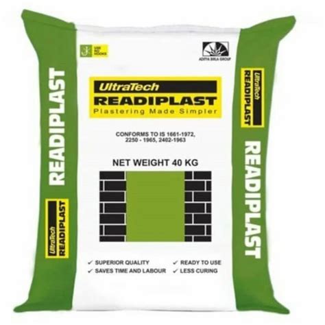 Ultratech Ready Mix Plaster Kg Pp Bag At Bag In Nashik Id