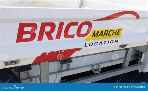 Logo Of Bricomarche Super Store Intermarche Brand Editorial Photo