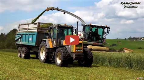 Loonbedrijf J Reiff GPS Hakselen 2020 Met Een Claas Jaguar 950 En New