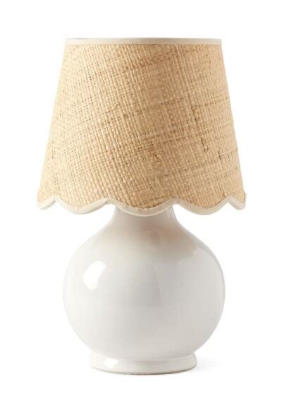 Scalloped Lamp Shades For Your Space Happily Inspired