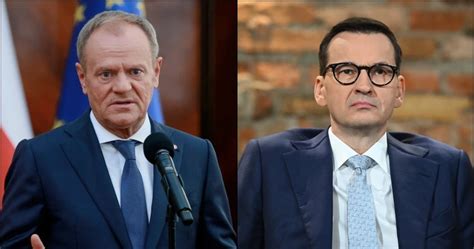 Donald Tusk kontra Mateusz Morawiecki Wszystko na oczach internautów