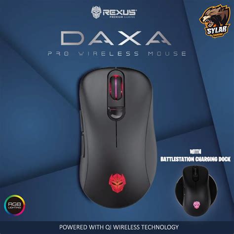 Rexus Daxa Pro Wireless Gaming Mouse Shopee Singapore