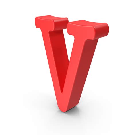 3d Letter V Png PNG Images & PSDs for Download | PixelSquid