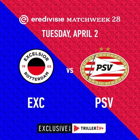 Eredivisie Excelsior Vs Psv Eindhoven Official Replay