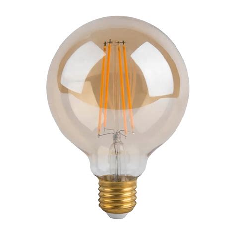 Żarówka Led E27 Ozdobna 4w 40w G80 Edison Retro Dekoracyjna Filament