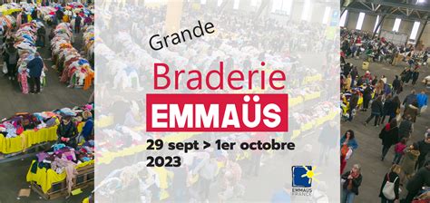 Grande Braderie Emmaüs Parc Expositions Grand Poitiers