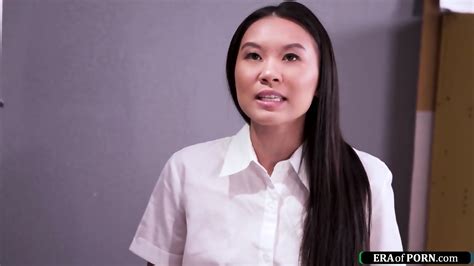 Asian Teen Student Gets Spanked And Fucked By Horny Teacher