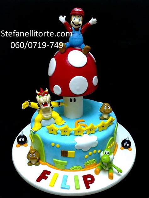 Super Mario Cake Decorated Cake By Stefanelli Torte CakesDecor