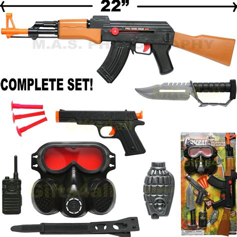 Ak Ak Machine Gun Toy Soft Dart Pistol Assault Police Rifle