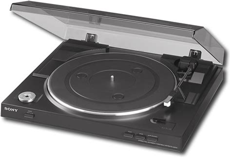 Best Buy: Sony USB Stereo Turntable Black PSLX300USB