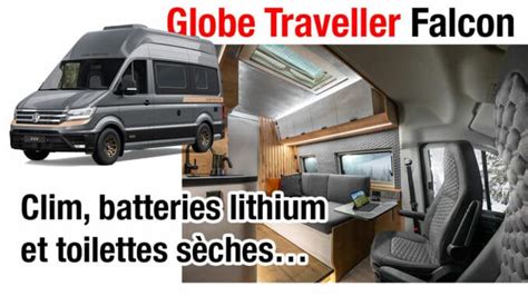 Globe Traveller Falcon un camper van hyper équipé pour voyages à