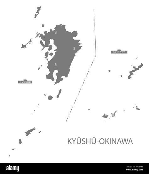 Okinawa Map Ausgeschnittene Stockfotos Und Bilder Alamy