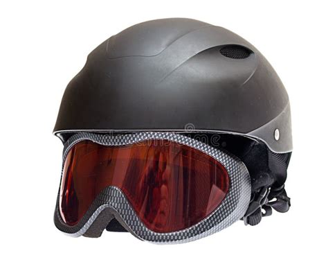 Ski helmet with goggles stock photo. Image of freeze - 21191400