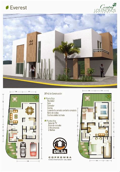 Planos de Casas y Plantas Arquitectónicas de Casas y Departamentos