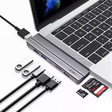 Wiwu T Ethernet In Usb Type C Hub Adapter Appleme