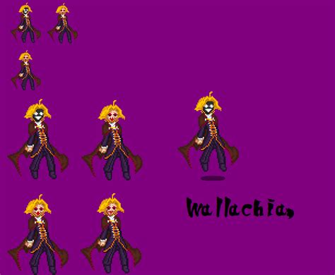 Melty Blood Night Of Wallachia Sprite By Parrishbroadnax On Deviantart