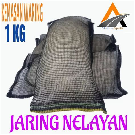 Jual Media Filter JARING NELAYAN WARING 1KG Cocok Untuk Filter Kolam