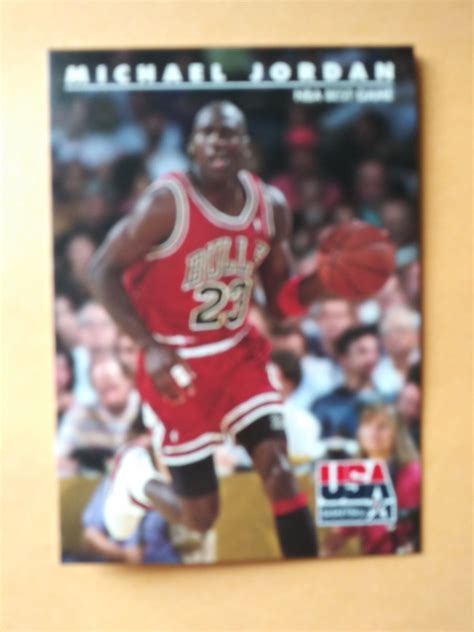 Michael Jordan Skybox Usa Chicago Bulls Nba Best Game With