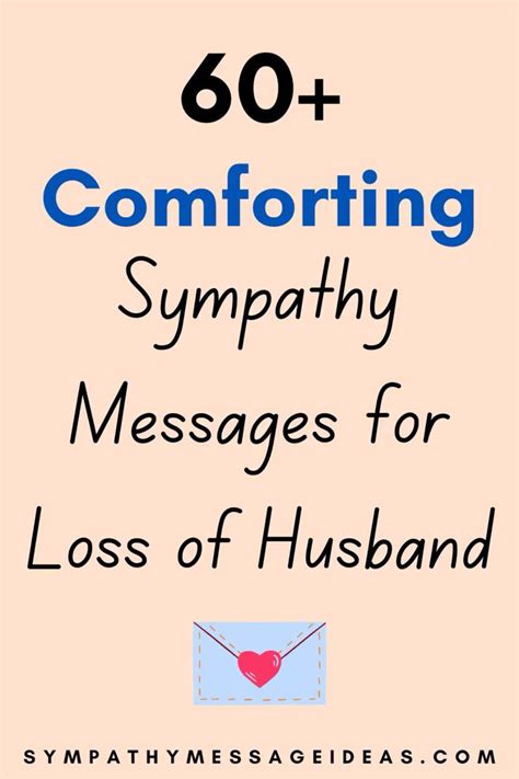 Comforting Sympathy Messages For Loss Of Husband In 2024 Sympathy